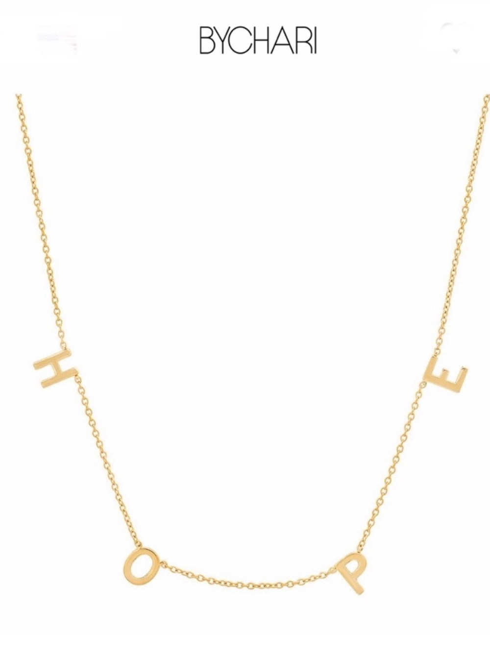 BYCHARI X BE KIND Hope Necklace
